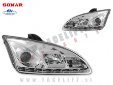 Ford Focus 2 / (04-08) / žarometi z LED Devil Eyes in lečo Ford Focus 2 / (04-08) / žarometi z LED Devil Eyes in lečo