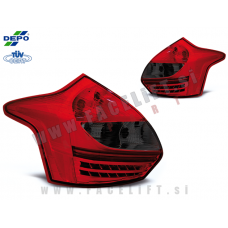 Ford Focus 3 Hatchback 10-14 zadnje LED luči Ford Focus 3 Hatchback 10-14 zadnje LED luči