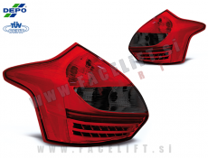 Ford Focus 3 Hatchback 10-14 zadnje LED luči Ford Focus 3 Hatchback 10-14 zadnje LED luči