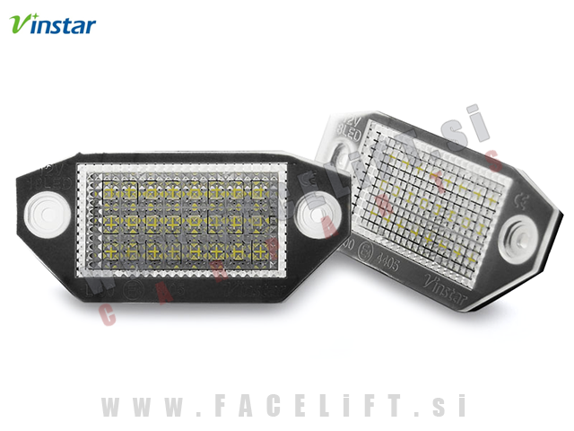 Ford Mondeo / (00-07) / LED osvetlitev registrske tablice z ohišjem Ford Mondeo / (00-07) / LED osvetlitev registrske tablice z ohišjem