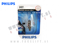 Halogenska žarnica Philips Blue Vision Ultra H1 55W 12V Halogenska žarnica Philips Blue Vision Ultra H1 55W 12V