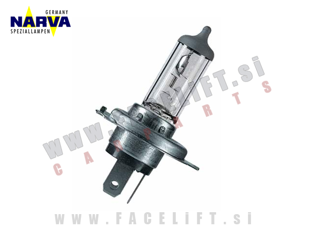 Halogenska žarnica Narva H4 60/55W 12V Halogenska žarnica Narva H4 60/55W 12V