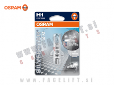 Halogenska žarnica Osram Silverstar 2.0 +60% H1 55W 12V Halogenska žarnica Osram Silverstar 2.0 +60% H1 55W 12V