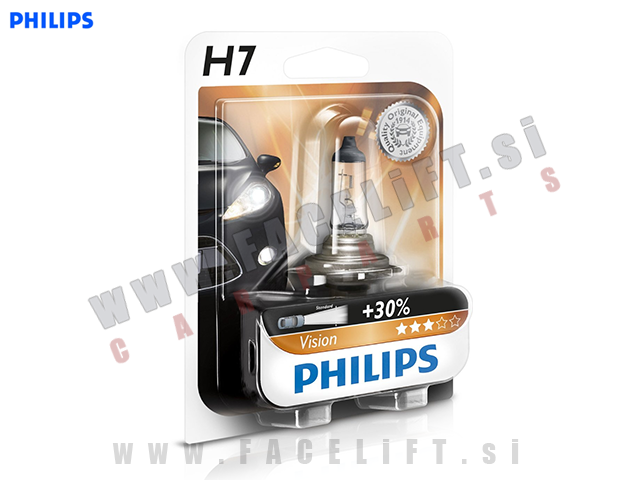 Halogenska žarnica Philips Vision +30% 55W 12V Halogenska žarnica Philips Vision +30% 55W 12V