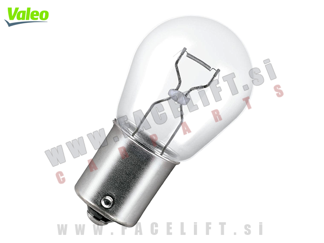Halogenska žarnica Valeo P21W (BA15s / 1156) 21W 12V Halogenska žarnica Valeo P21W (BA15s / 1156) 21W 12V