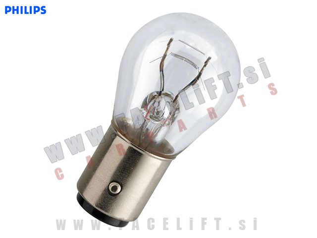 Halogenska žarnica Philips P21/4W (BAZ15d) 21W/4W 12V