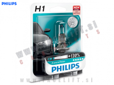 Halogenska žarnica Philips X-treme Vision +130% H1 55W 12V Halogenska žarnica Philips X-treme Vision +130% H1 55W 12V