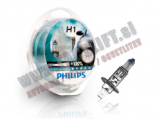 Halogenske žarnice Philips X-treme Vision +100% H1 55W 12V Halogenske žarnice Philips X-treme Vision +100% H1 55W 12V