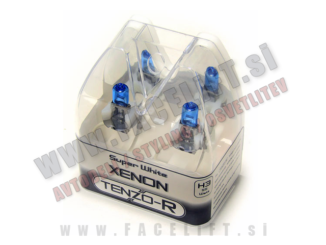 Halogenske žarnice Xenon White H3 55W 12V Halogenske žarnice Xenon White H3 55W 12V