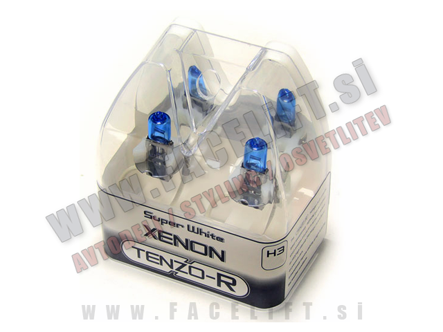 Halogenske žarnice Xenon White H3 100W 12V Halogenske žarnice Xenon White H3 100W 12V