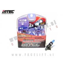 Halogenske žarnice MTEC Super White H1 4350K 55W (100W) 12V Halogenske žarnice MTEC Super White H1 4350K 55W (100W) 12V