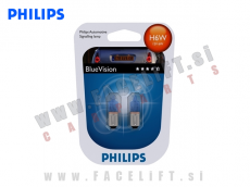 Halogenske žarnice Philips BlueVision BAX9s (H6W) / 12V Halogenske žarnice Philips BlueVision BAX9s (H6W) / 12V