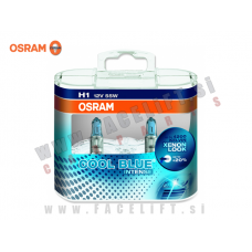 Halogenske žarnice Osram Cool Blue Intense +20% 4200K H1 55W 12V Halogenske žarnice Osram Cool Blue Intense +20% 4200K H1 55W 12V