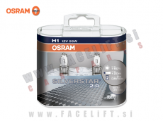 Halogenske žarnice Osram Silverstar 2.0 +60% H1 55W 12V Halogenske žarnice Osram Silverstar 2.0 +60% H1 55W 12V