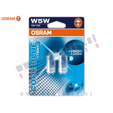Halogenske žarnice Osram Cool Blue Intense T10 W5W 5W 12V Halogenske žarnice Osram Cool Blue Intense T10 W5W 5W 12V
