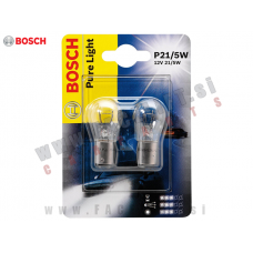 Halogenske žarnice Bosch Pure Light P21/5W (BAY15d) 21W/5W 12V Halogenske žarnice Bosch Pure Light P21/5W (BAY15d) 21W/5W 12V