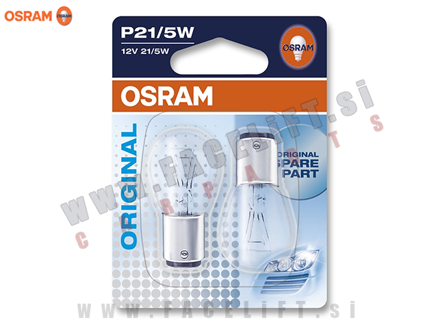 Halogenske žarnice Osram P21/5W (BAY15d) 21W/5W 12V Halogenske žarnice Osram P21/5W (BAY15d) 21W/5W 12V