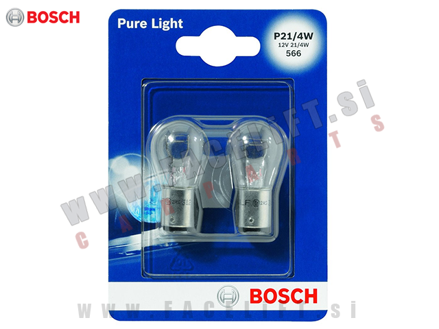 Halogenske žarnice Bosch P21/4W (BAZ15d) 21W/4W 12V Halogenske žarnice Bosch P21/4W (BAZ15d) 21W/4W 12V