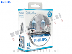 Halogenske žarnice Philips White Vision H4 60/55W 12V Halogenske žarnice Philips White Vision H4 60/55W 12V