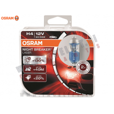 Halogenske žarnice Osram Night Breaker Laser H4 60/55W 12V Halogenske žarnice Osram Night Breaker Laser H4 60/55W 12V