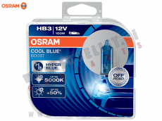 Halogenske žarnice Osram Cool Blue Boost 5000K +50% HB3 (9005) 100W 12V Halogenske žarnice Osram Cool Blue Boost 5000K +50% HB3 (9005) 100W 12V