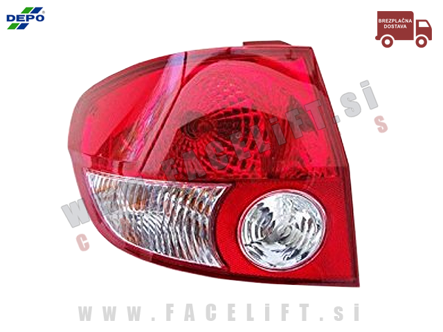 Hyundai Getz / TB (02-05) / zadnja luč / leva Hyundai Getz / TB (02-05) / zadnja luč / leva
