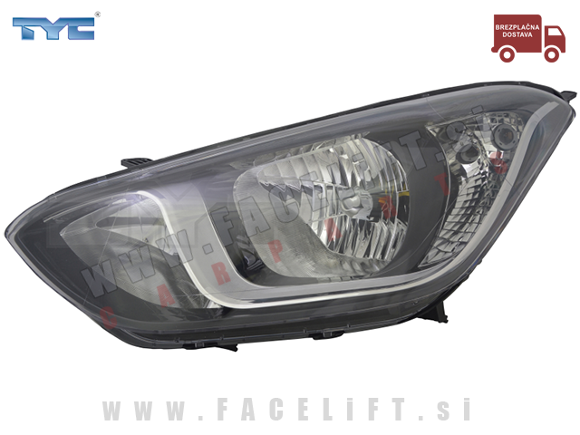 Hyundai i20 / PB (12-14) / žaromet / levi Hyundai i20 / PB (12-14) / žaromet / levi