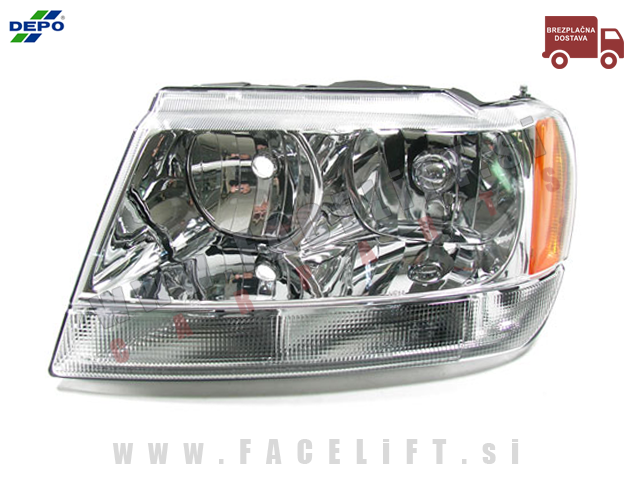 Jeep Grand Cherokee / WJ WG (99-04) / žaromet / levi Jeep Grand Cherokee / WJ WG (99-04) / žaromet / levi