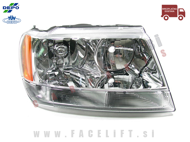 Jeep Grand Cherokee / WJ WG (99-04) / žaromet / desni Jeep Grand Cherokee / WJ WG (99-04) / žaromet / desni
