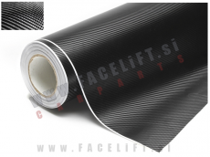 Samolepljiva folija karbon (4D) črna 152cm x 200cm