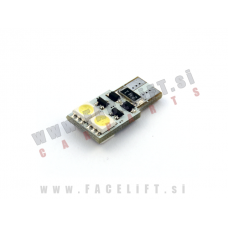 LED žarnica T10 (W5W) 4x SMD (5050) CANBUS 12V LED žarnica T10 (W5W) 4x SMD (5050) CANBUS 12V