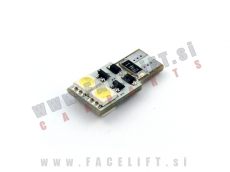 LED žarnica T10 (W5W) 4x SMD (5050) CANBUS 12V LED žarnica T10 (W5W) 4x SMD (5050) CANBUS 12V