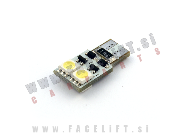 LED žarnica T10 (W5W) 4x SMD (5050) CANBUS 12V LED žarnica T10 (W5W) 4x SMD (5050) CANBUS 12V