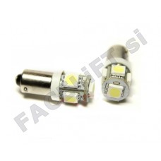 LED žarnica BAX9s H6W 5x SMD 5050 12V LED žarnica BAX9s H6W 5x SMD 5050 12V