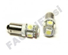 LED žarnica BAX9s H6W 5x SMD 5050 12V LED žarnica BAX9s H6W 5x SMD 5050 12V