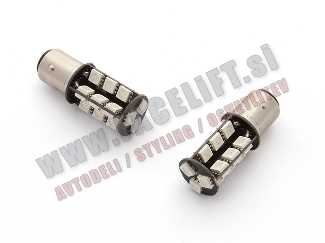 LED žarnica BAU15s (1157) 27x SMD (5050) CANBUS 12V LED žarnica BAU15s (1157) 27x SMD (5050) CANBUS 12V