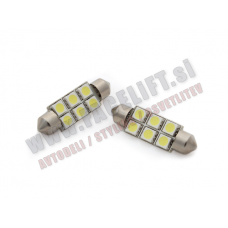 LED žarnica C5W 6x SMD (5050) 12V LED žarnica C5W 6x SMD (5050) 12V