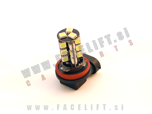 LED žarnica H8 PGJ19-1 27x SMD (5050) CANBUS 12V LED žarnica H8 PGJ19-1 27x SMD (5050) CANBUS 12V