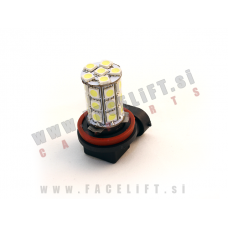 LED žarnica H8 (PGJ19-1) 27x SMD (5050) 12V LED žarnica H8 (PGJ19-1) 27x SMD (5050) 12V