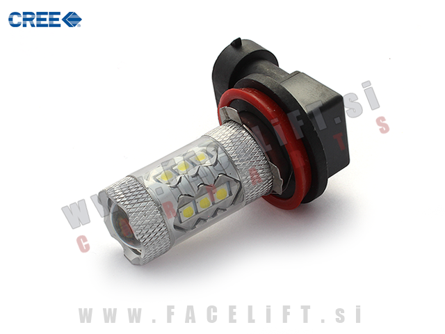 LED žarnica H8 (PGJ19-1) 80W CREE CANBUS 12V LED žarnica H8 (PGJ19-1) 80W CREE CANBUS 12V