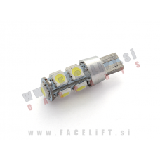 LED žarnica T10 W5W 9x SMD (5050) CANBUS hladilno telo LED žarnica T10 W5W 9x SMD (5050) CANBUS hladilno telo
