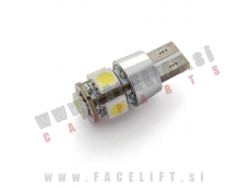 LED žarnica T10 W5W 5x SMD (5050) CANBUS 12V LED žarnica T10 W5W 5x SMD (5050) CANBUS 12V