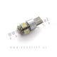 LED žarnica T10 W5W 5x SMD (5050) CANBUS 12V LED žarnica T10 W5W 5x SMD (5050) CANBUS 12V