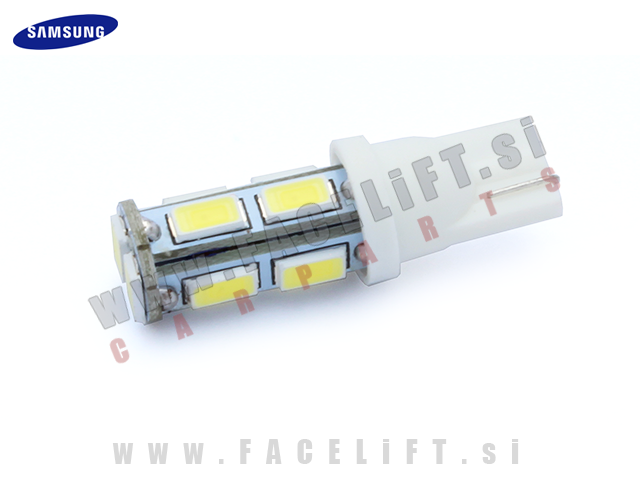 LED žarnica / T10 W5W / 10x SAMSUNG SMD (5630) LED žarnica / T10 W5W / 10x SAMSUNG SMD (5630)