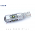 LED žarnica / T10 W5W / 25W CREE / 12V 24V