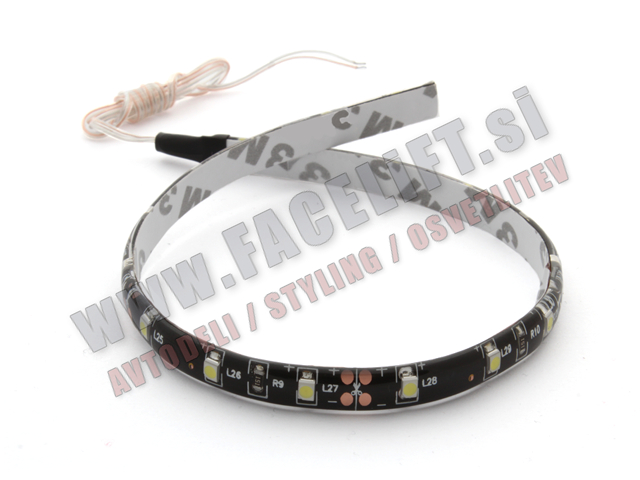 LED trak / 18x SMD (1210) / 30cm / vodoodporen / samolepljiv LED trak / 18x SMD (1210) / 30cm / vodoodporen / samolepljiv