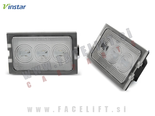 Land Rover Range Rover Sport / LS (06-13) / LED osvetlitev registrske tablice z ohišjem Land Rover Range Rover Sport / LS (06-13) / LED osvetlitev registrske tablice z ohišjem