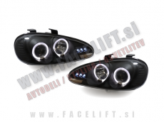 Mazda / MX3 / sprednji žarometi z Angel Eyes obročki in lečo