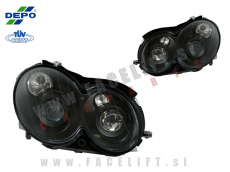 Mercedes CLK / W209 (02-09) / žarometi z lečo Mercedes CLK / W209 (02-09) / žarometi z lečo