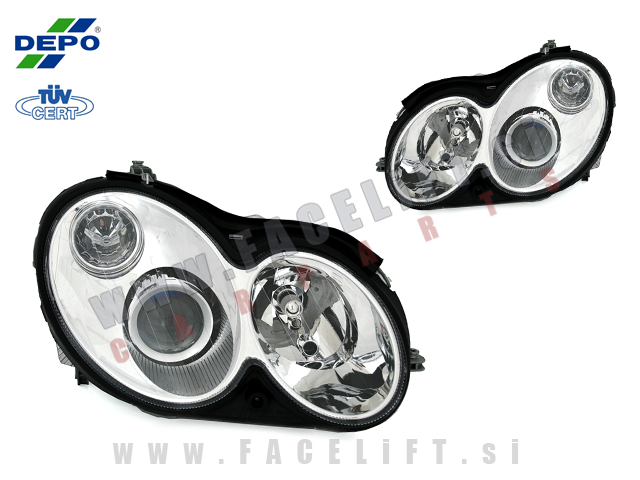 Mercedes CLK C209 02-10 žarometi Mercedes CLK C209 02-10 žarometi